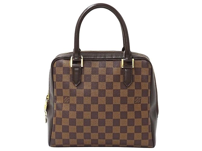 Sac à main Louis Vuitton Damier Brera Marron Damier ebène