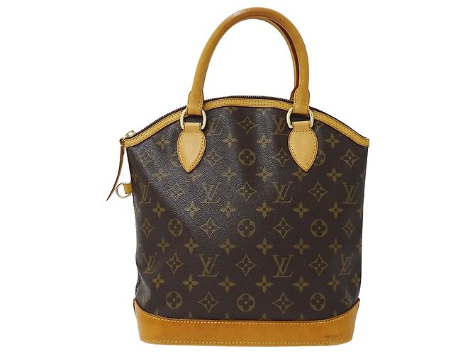 Lockit Sac à main Louis Vuitton Monogram Marron Monogramme