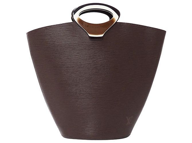 Bolsa Louis Vuitton em couro Epi para mulheres Marrom