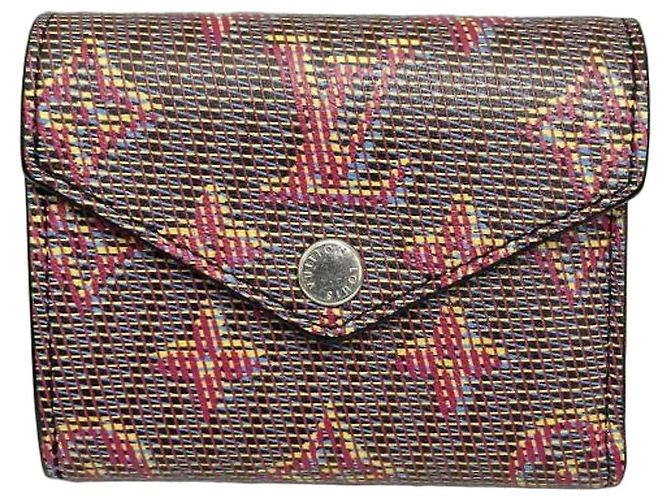 Louis Vuitton Monogram LV Pop Portefeuille Zoé Compact Wallet