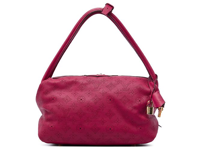 Louis Vuitton Pink Monogram Mahina Galatea PM Rose
