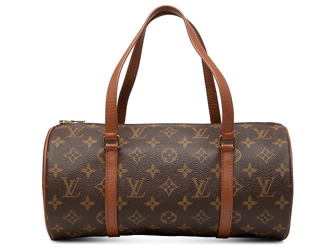 Louis Vuitton Brown Monogram Papillon 30 Marrom