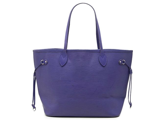 Louis Vuitton Purple Epi Neverfull MM Violet