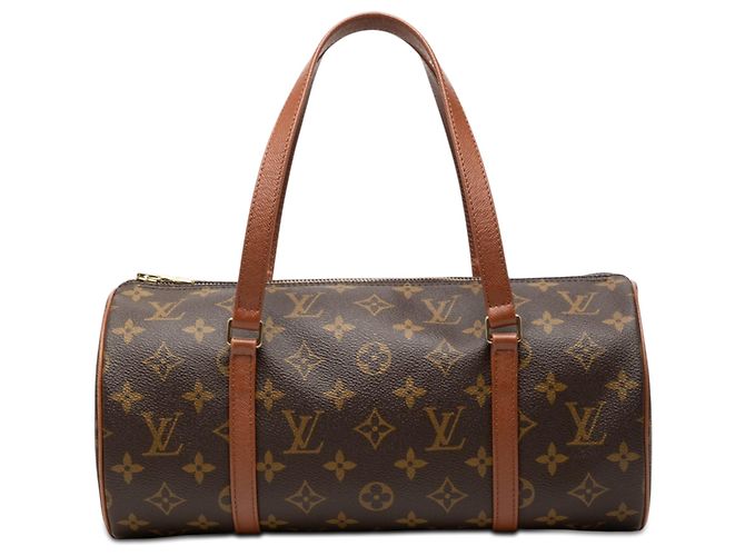 Louis Vuitton Brown Monogram Papillon 30 Marrom
