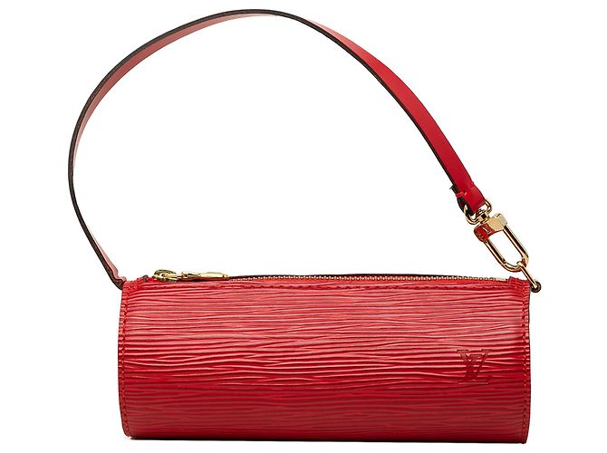 Louis Vuitton Red Epi Pochette Papillon Rouge