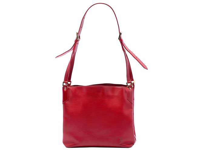 Louis Vuitton Red Epi Mandara MM Rouge