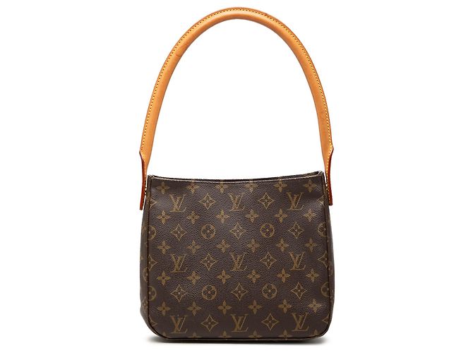 Louis Vuitton Brown Monogram Looping MM Marron