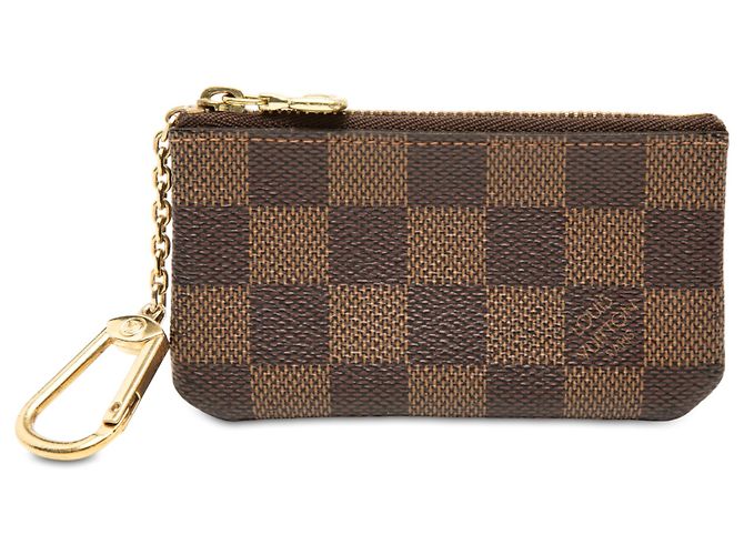 Louis Vuitton Brown Damier Ebene Pochette Cles