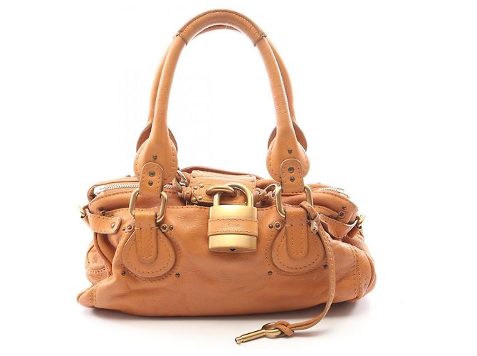 Sac à main Chloé Chloe Paddington Marron