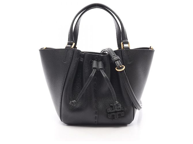 Tory Burch McGraw Mini Dragonfly 2-Way Handtasche Schwarz