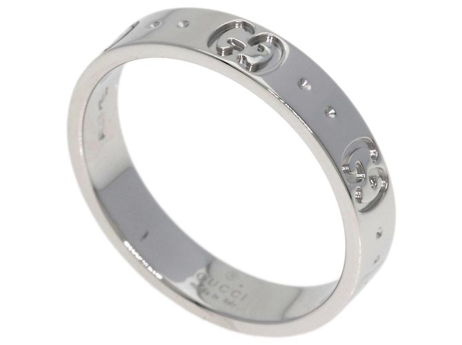 Gucci Icon Ring aus 18K Weißgold