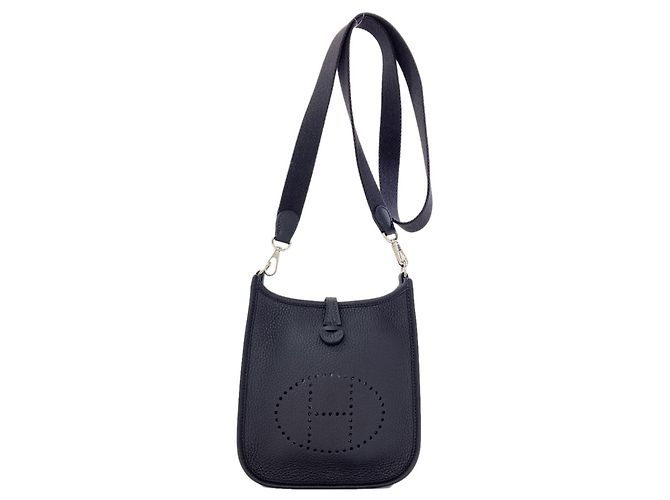 Hermès Borsa a tracolla Hermes Evelyne TPM Blu navy