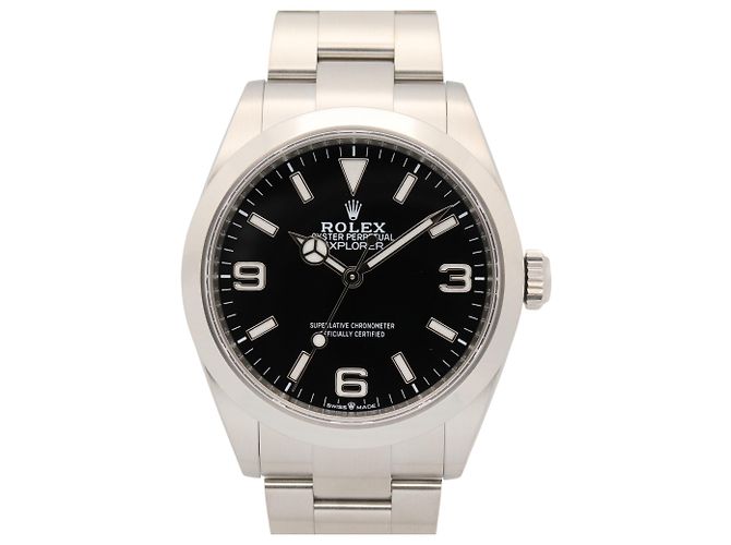 Rolex Explorer 1 Stainless Steel Wristwatch