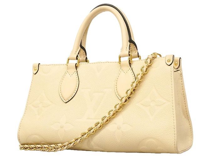 Louis Vuitton Monogram Empreinte OnTheGo EW Handtasche Roh