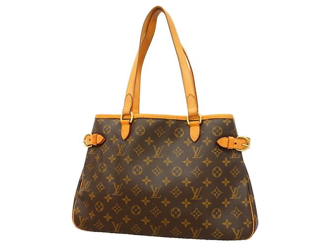 Borsa Tote Orizzontale Louis Vuitton Monogram Batignolles Marrone