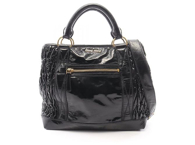 Bolsa Miu Miu Matelassé Preto