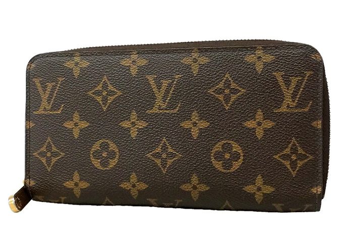 Portafoglio Zippy Monogram Louis Vuitton Marrone