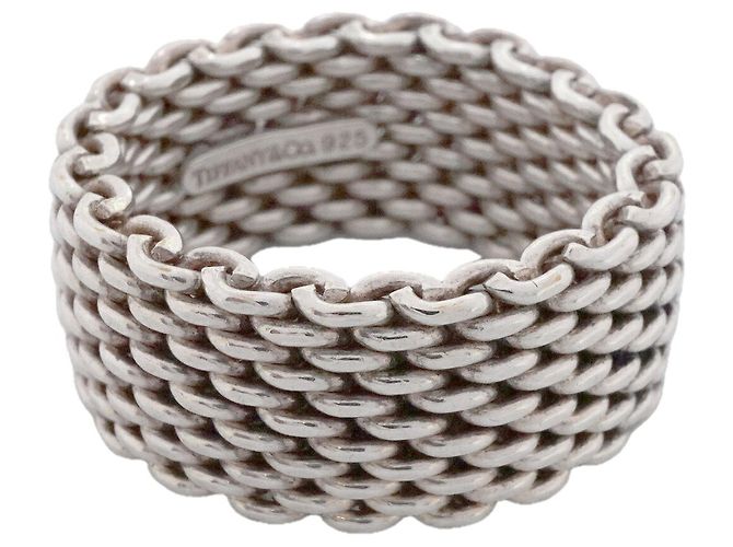 Autre Marque Tiffany & Co. Somerset Mesh Ring