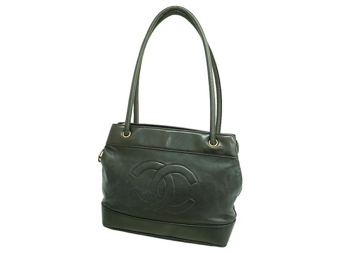Chanel Tote Bag aus Lammleder Schwarz