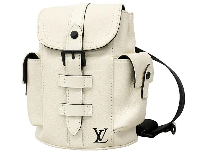 Borsa Sling Louis Vuitton Christopher XS Bianco