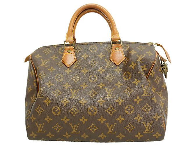 Bolsa Louis Vuitton Monogram Speedy 30 Marrom