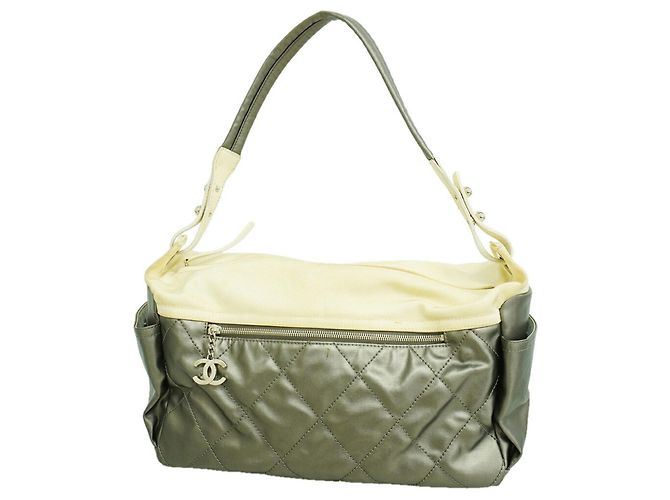 Borsa a tracolla Chanel Paris Biarritz Marrone