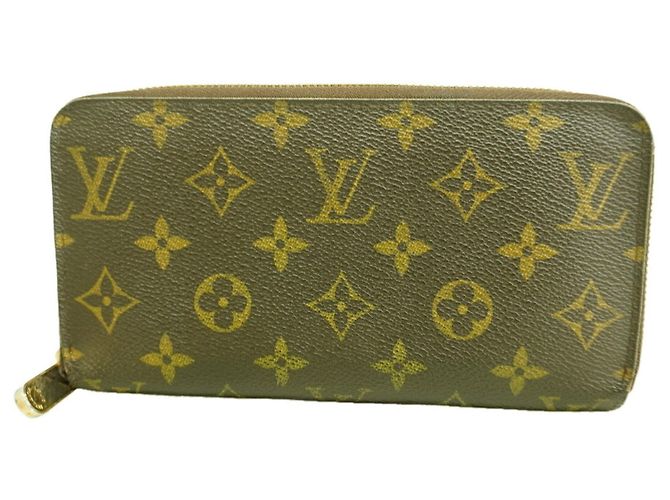 Portafoglio Zippy Monogram Louis Vuitton Marrone