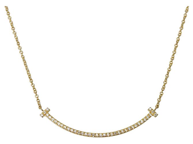 Autre Marque Collana Tiffany & Co. T Smile Small D'oro