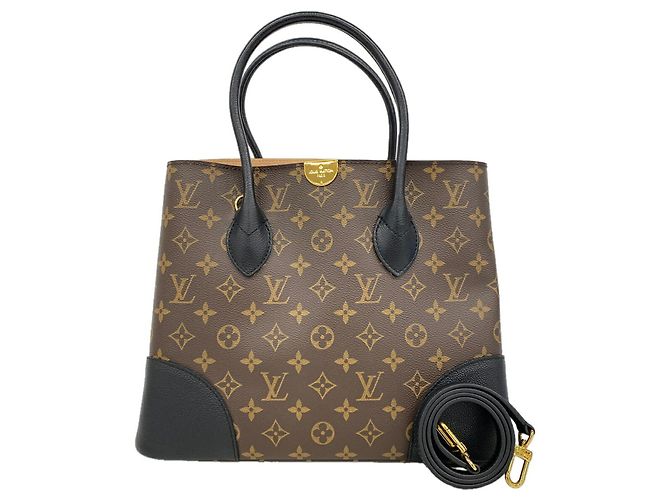 Borsa Tote Louis Vuitton Monogram Flandrin Nero