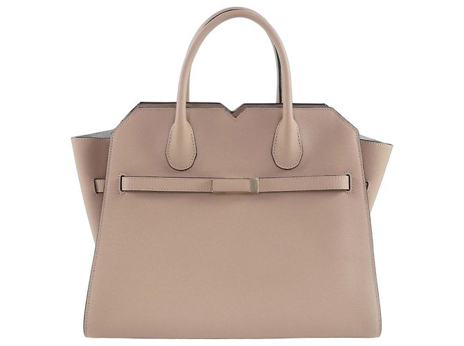 Borsa Valextra Milano Grigio