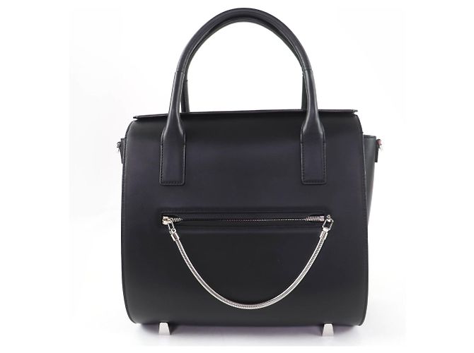 Borsa a tracolla Alexander Wang in pelle di vitello nera Nero