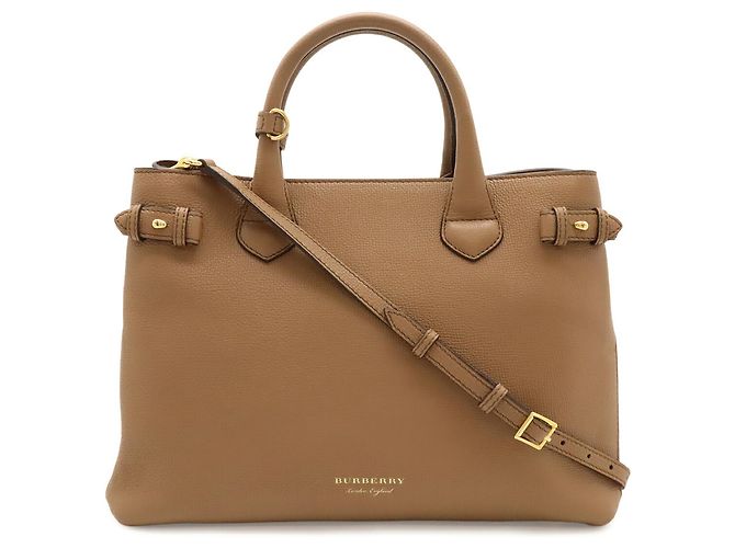 Borsa Burberry House Check Nova Marrone Beige