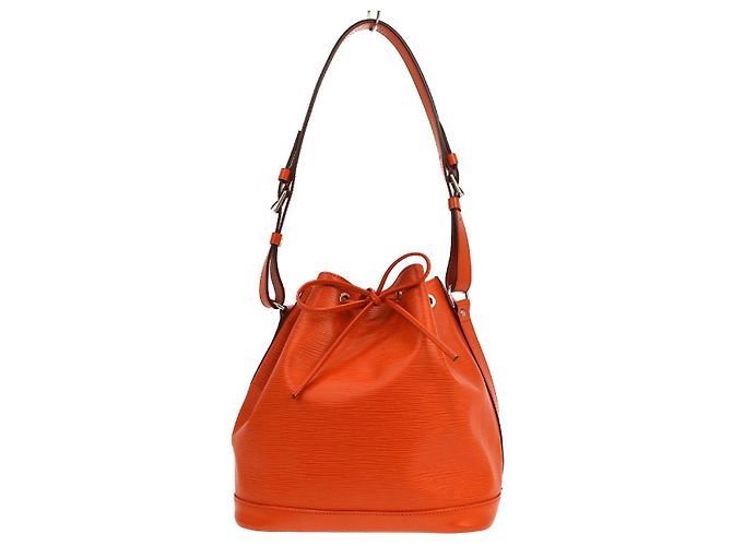 Louis Vuitton Petit Noe Epi Leather Small Laranja