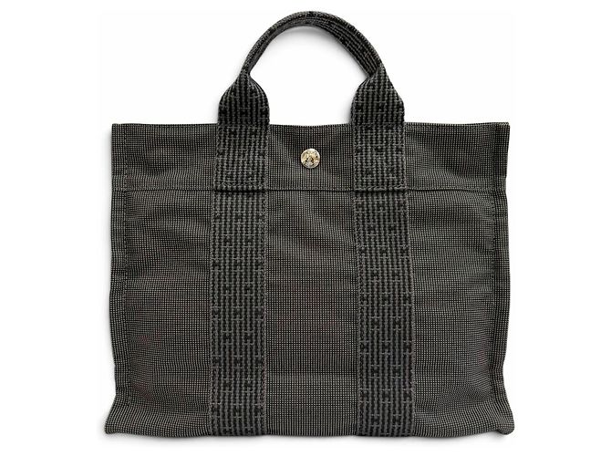 Hermès Borsa Hermes Herline Tote PM Gray Marrone