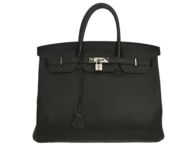 Hermès Hermes Birkin Black Togo avec Palladium Hardware 40 Noir