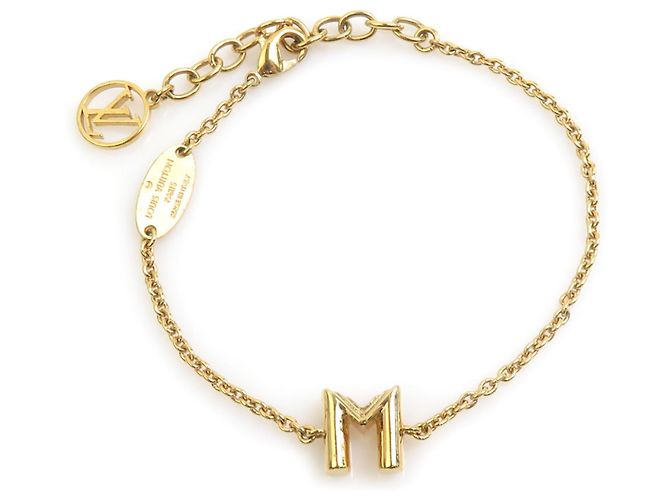 Pulseira com pingentes em ouro Louis Vuitton Dourado