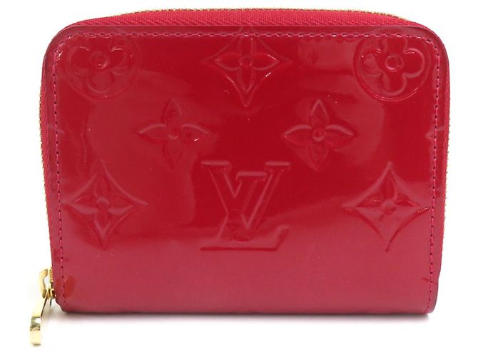Monedero Louis Vuitton Monogram Vernis Roja