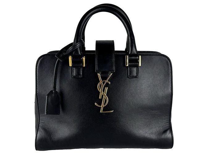 Autre Marque Sac à main Saint Laurent Baby Cabas Noir