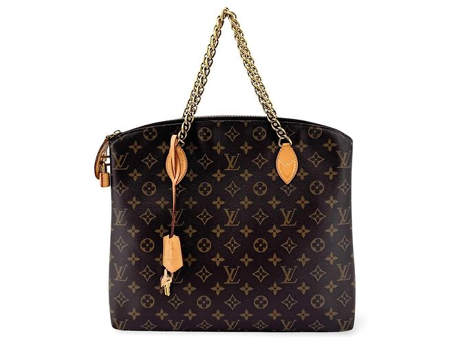 Louis Vuitton Lockit Chain Monogram Canvas Marrom