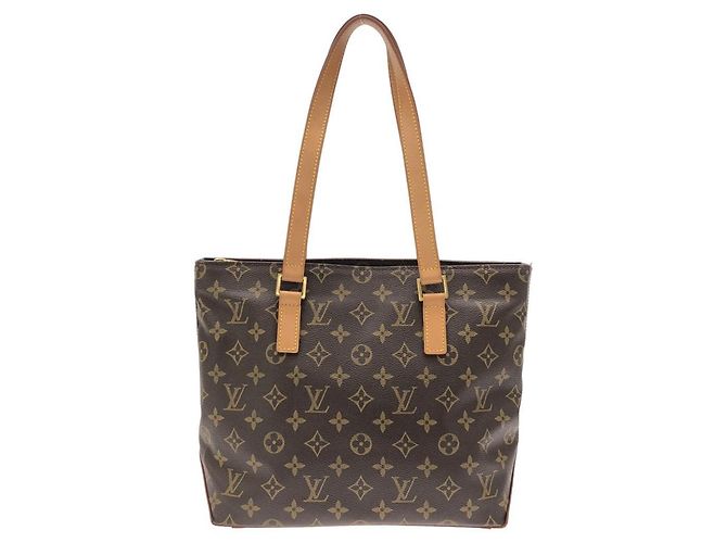Bolsa Louis Vuitton Monogram Cabas Piano Marrom