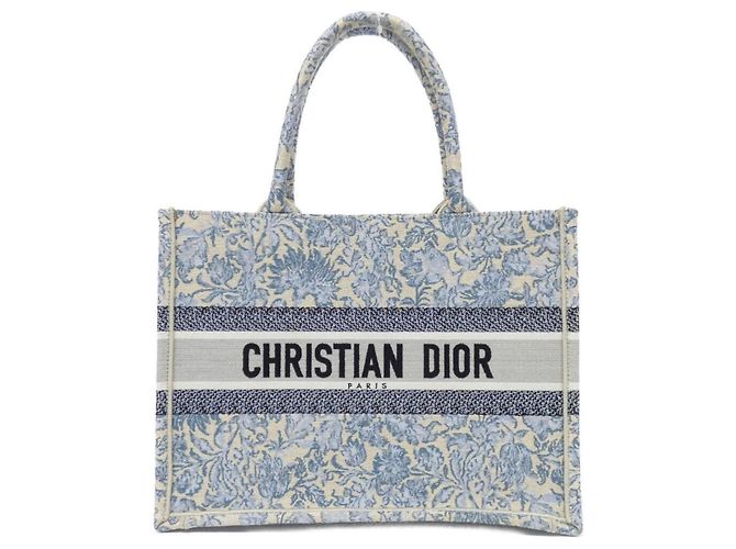 Sac à main Christian Dior Book Tote Medium Bleu