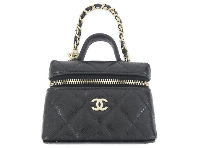 Charm per borsa Chanel Timeless Classic Line AP4897 Nero