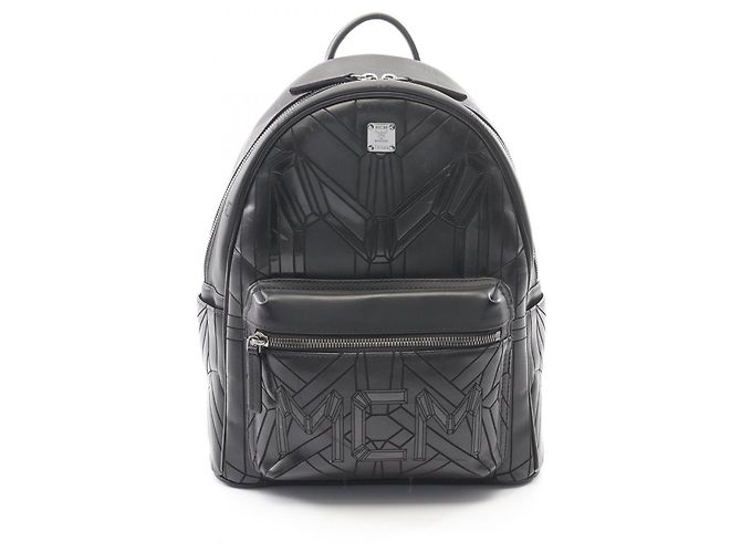 Mochila MCM Bionic negra de poliamida Negro