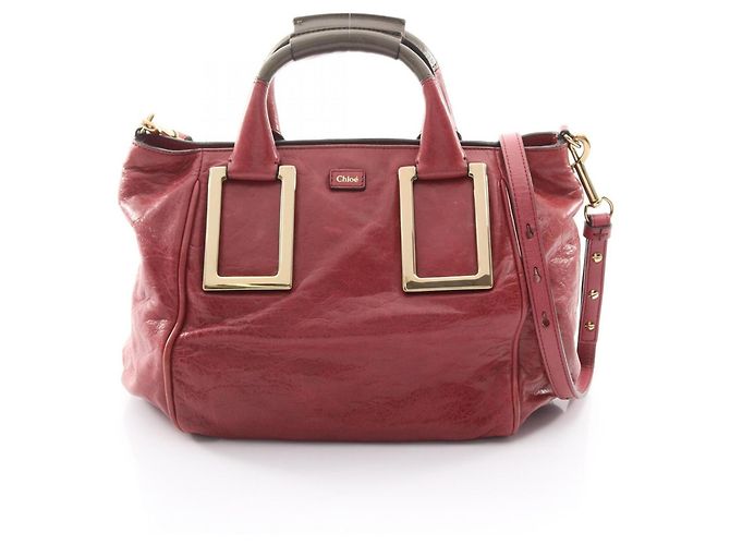 Borsa 2-way Chloé Ethel Rosso Verde
