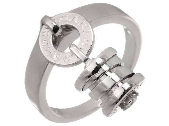Bulgari Anillo B-zero1 Element en oro blanco de 18K de Bvlgari