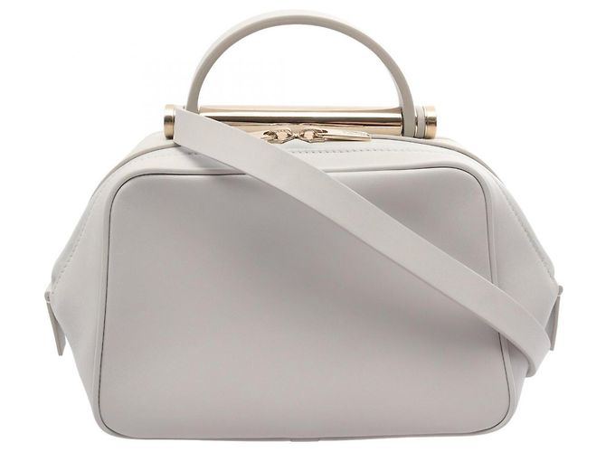 Bolsa de Ombro 2-Way Flute Mini Valextra Marrom