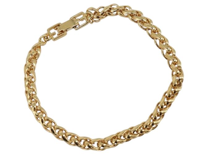 GIVENCHY Bracciale metallo tono oro Auth SW2825