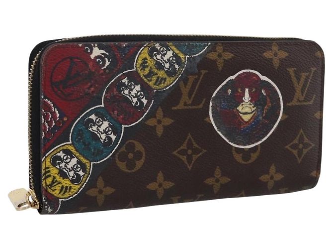 LOUIS VUITTON Monogram Yamamoto Kansai Zippy Wallet M67249 LV Auth 202803