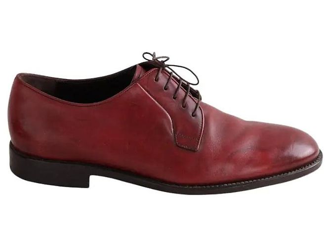 Salvatore Ferragamo Scarpe stringate bordeaux Bordò