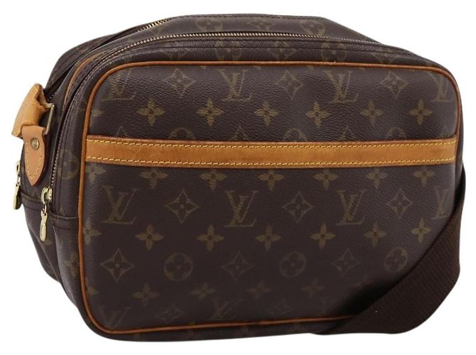LOUIS VUITTON Monogram Reporter PM Shoulder Bag M45254 LV Auth BA15700 Monogramma